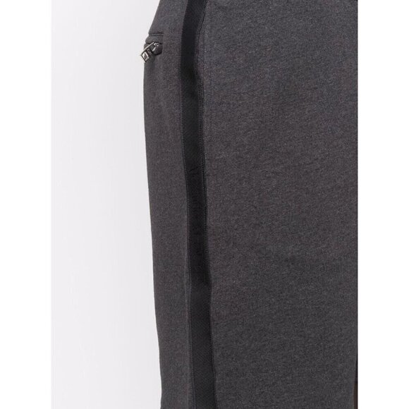 Alexander Mcqueen Stripe-Detail Track Shorts XS Mens Gray Fleece NWOT - Picture 12 of 14